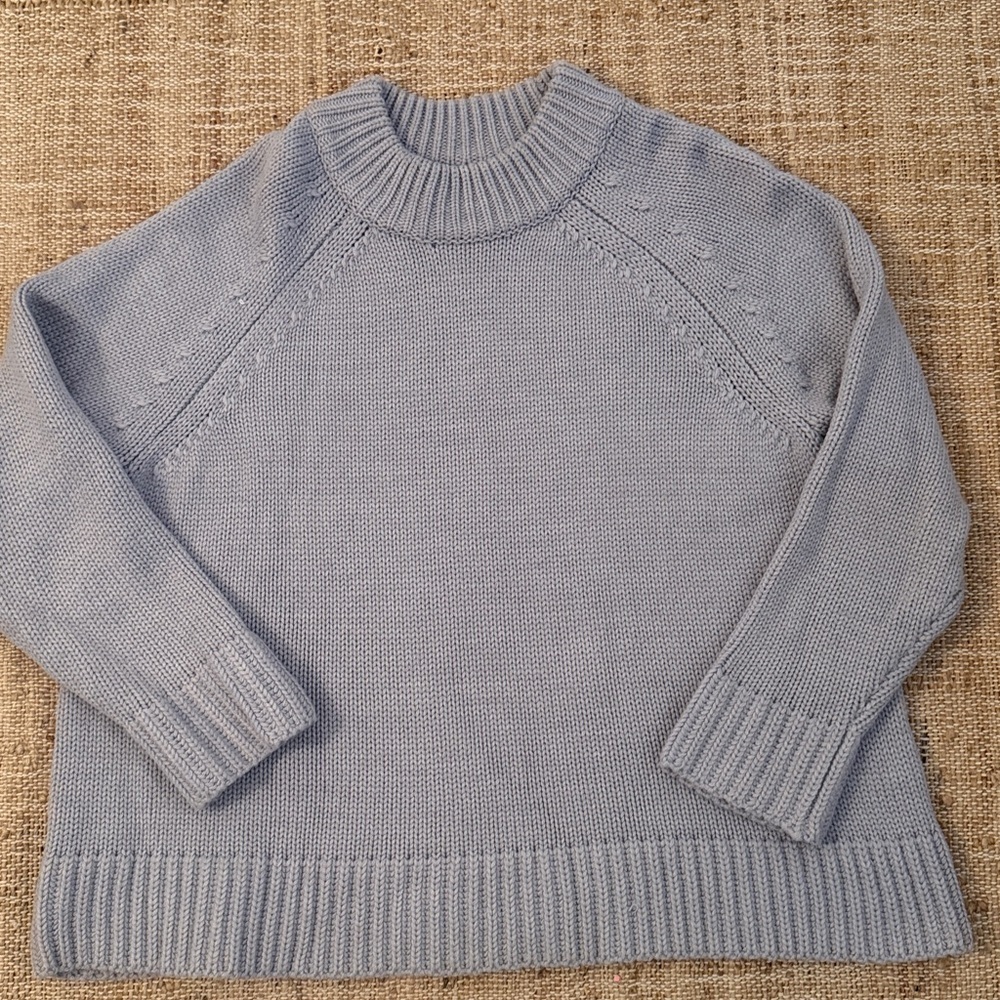 Tuckernuck Sweater Claude Crewneck Wool in Grey Medium - Picture 3 of 7